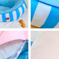 Zeeze Striped Pet Bed detail image