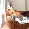 Cuddly Bear Plush Chair detail image