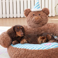 Cuddly Bear Plush Chair detail image