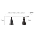 Rhoda Dining Table, White