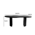 Miamie Long Black Dining Table