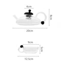 RSTEA: A Set Of Glass Teapot And Cup