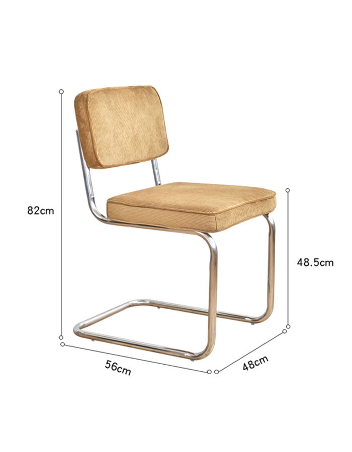 Micky Dining Chair, Corduroy