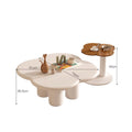 Anna Petal Flower Coffee Table Set