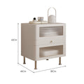 Scott Bedside Table, White