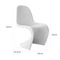 Oliver Dining Chair, Plastic