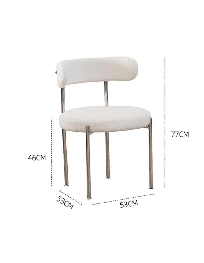 Lance Dining Chair, Sherpa