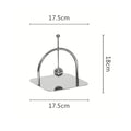 Alexander Paper Tissue Holder, Stainless steel