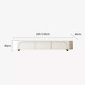 Parker White TV Stand