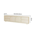 Qara TV Stand, White