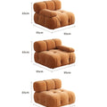 B&B Kent Modular Three Seater Sofa, Velvet