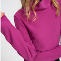 High-neck Stretched Next-to-skin Jumper