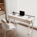 Otto1 Office Desk - White Sintered Stone