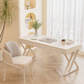 Loe1 Office Desk, White