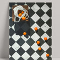 Decoration: Black and White Grid Wall Art, 40*55 cm-Le Di Vita-1- | Le Di Vita