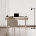 Otto1 Office Desk - White Sintered Stone