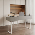 Otto1 Office Desk - White Sintered Stone