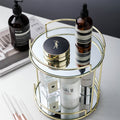 Moldova Kitchen Rack, Gold-Le Di Vita- | Le Di Vita