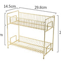 Inane Terse Tray, Gold-Le Di Vita- | Le Di Vita