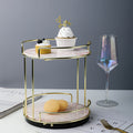 Moldova Kitchen Rack, Gold-Le Di Vita- | Le Di Vita