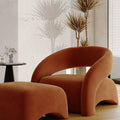 Jade P10 Armchair, Velvet, Boucle