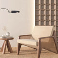 Nora Evergreen Armchair, Wood, Rattan