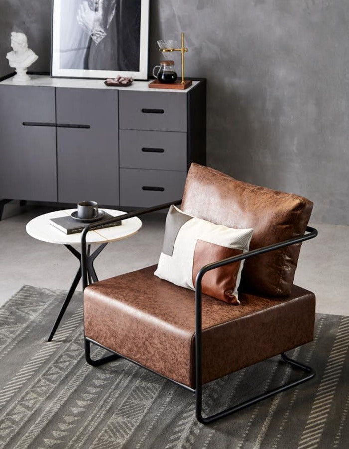 Riley K11 Armchair, Leather