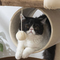 Leandra Cat Climber, Cat Tree, White