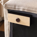 Hedva Two Seater Sofa, Linen