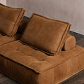 Dagny Single Sofa, Suede, Linen