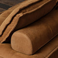Dagny Single Sofa, Suede, Linen