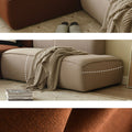 Jacuqeline Tofu Two Seater Corner Sofa, Linen, Two Colors