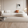 Ebony Three Seater Sofa, Velvet