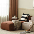 Jacuqeline Tofu Two Seater Corner Sofa, Linen, Two Colors