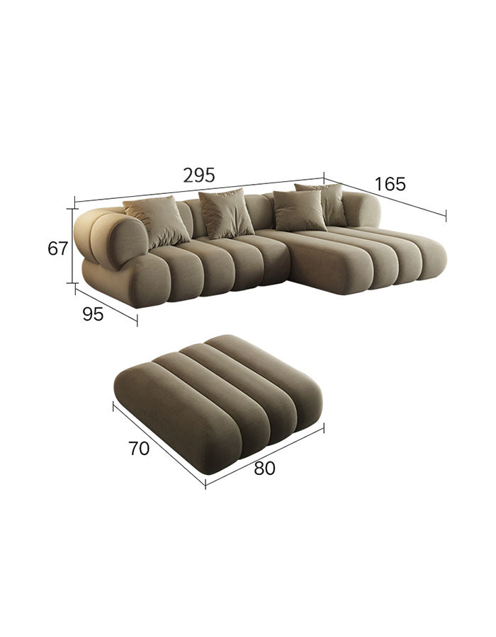 La-Pull Stylish Sofa, Single Sofa, Three Seater Sofa, Four Seater Sofa, Boucle