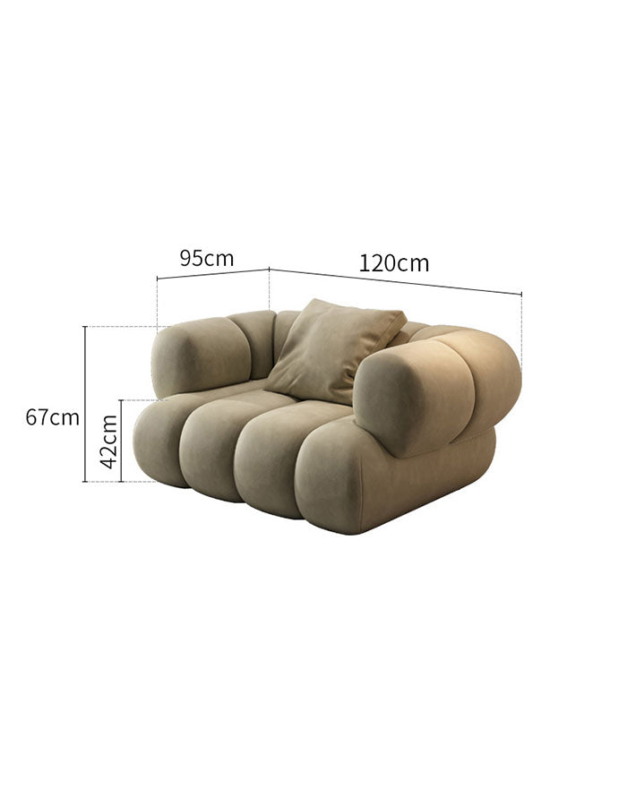 La-Pull Stylish Sofa, Single Sofa, Three Seater Sofa, Four Seater Sofa, Boucle