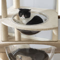 Leandra Cat Climber, Cat Tree, White