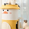 Rubber Duck Rainforest Cat Climber, Cat Tree, Boucle