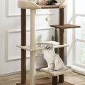 Leandra Cat Climber, Cat Tree, White
