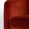 Milo Baughman Armchair, Velvet