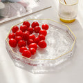 Gold & Glass Ripple Polygon Jewellery Tray, Jewellery Holder, Plate-Le Di Vita- | Le Di Vita