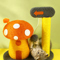 Flo's Mushroom House, Cat Toy, Hemp Rope-Le Di Vita- | Le Di Vita