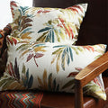 Rainforest Embroidered Bolster Cushion Set-Le Di Vita-45*45cm + 30*50cm-1- | Le Di Vita