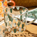 Clear Ripple Glass Mug-Le Di Vita- | Le Di Vita