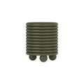 Concertina Footstool-Le Di Vita-Green- | Le Di Vita