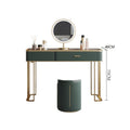Casey-Lee Dressing Table with Mirror, Builtin Storage Box-Le Di Vita- | Le Di Vita