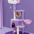 Alexia Purple Moon Cat Climber, Cat Tree, Small-Le Di Vita- | Le Di Vita
