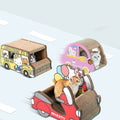 Pipi's Car, Cat Scratching Post, Cat Scratchers, Cat Toy, Cardboard-Le Di Vita- | Le Di Vita