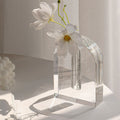 Forma Clear Arch Vase, Acrylic-Le Di Vita- | Le Di Vita