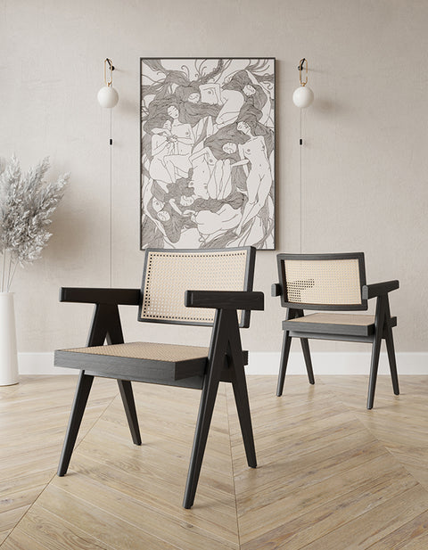 Pierre Net Dining Chair-Le Di Vita- | Le Di Vita